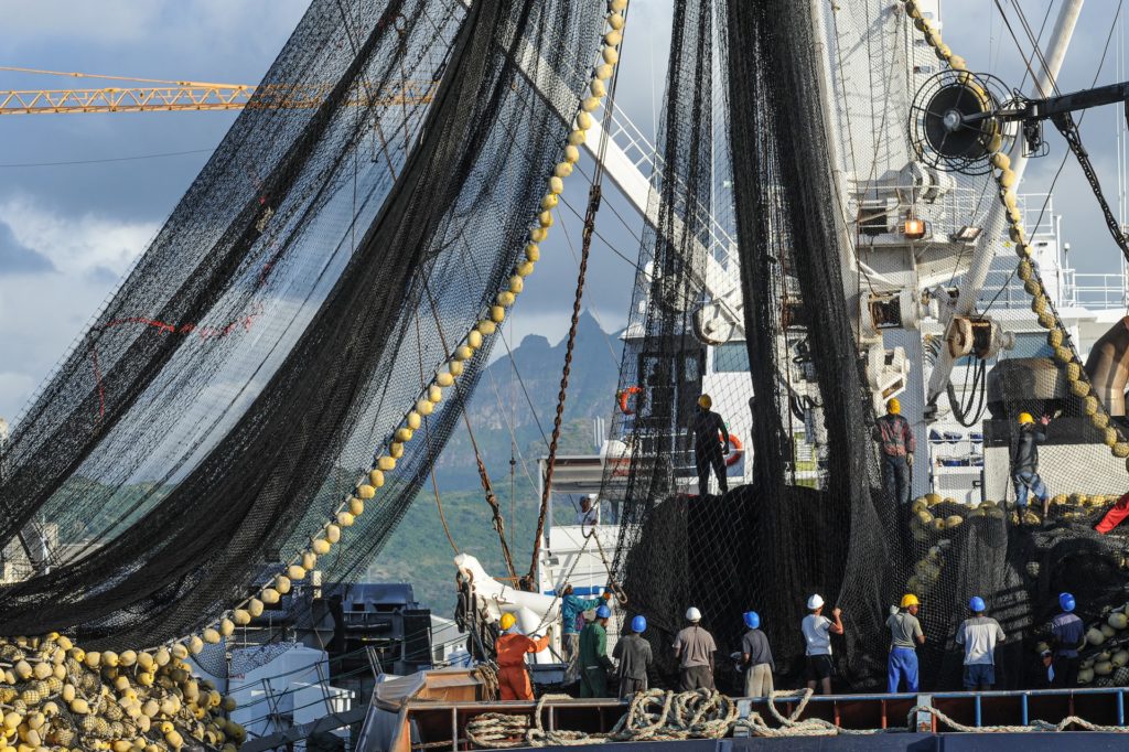 commercial fishing boat